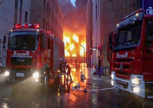 مصرع 10 أشخاص إثر حريق مبنى غربي الصين