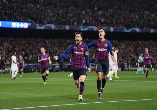 برشلونة يقسو على مانشستر يونايتد ويتأهل لنصف نهائي أبطال أوروبا