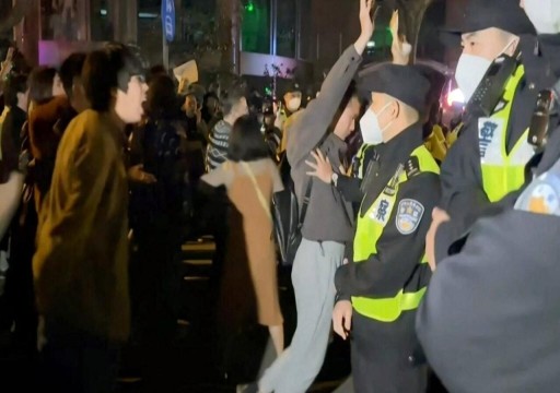 شنغهاي الصينية تشهد تظاهرات ضد الإجراءات الصارمة لمكافحة كورونا