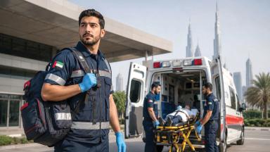 دبي تطلق برنامجاً لتأهيل المسعفين بمكافآت ورواتب تصل إلى 24 ألف درهم