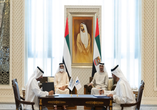 "أدنوك" وهيئة دبي للتجهيزات توقعان اتفاقية لبيع الغاز بحضور رئيس الدولة ومحمد بن راشد