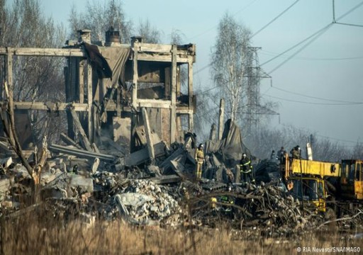 مقتل 63 جنديا روسيا بضربة في شرق أوكرانيا