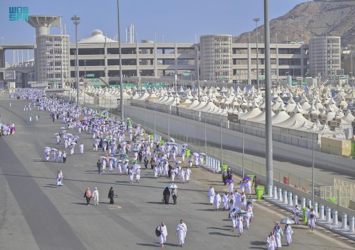 مليون حاج يتوافدون إلى مشعر منى لقضاء يوم التروية