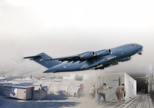 الإمارات ترسل 140 طائرة إغاثة لغزة خلال 70 يومياً