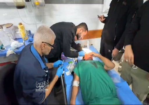 إصابة كوادر طبية ومرضى باستهداف طائرة مسيرة إسرائيلية لمستشفى في غزة