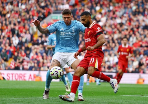 الدوري الإنجليزي.. نوتنغهام يصعق ليفربول وقطبا مانشستر يفوزان