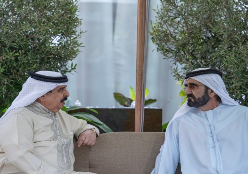 محمد بن راشد يلتقي العاهل البحريني في دبي