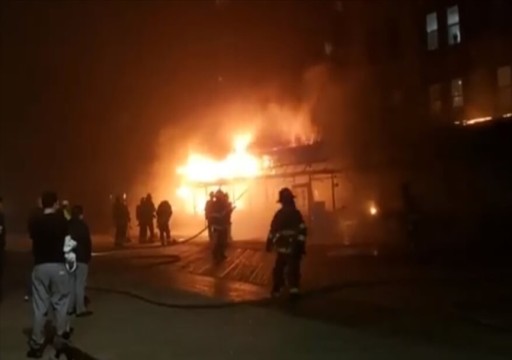 مصرع 13 شخصا بحريق مطعم وسط روسيا