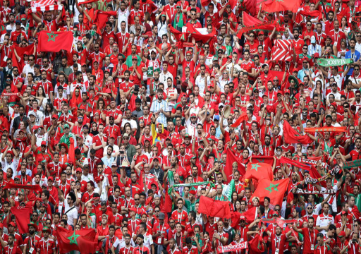 الجماهير العربية تحتفل بتأهل المغرب لنصف نهائي كأس العالم