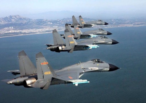 الصين ترسل طائرات وسفنا حربية باتجاه تايوان