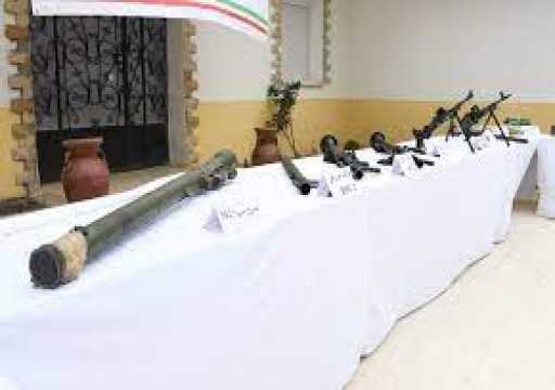 ضبط أسلحة بينها "صاروخ أرض جو" شرق العاصمة الجزائرية