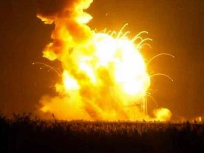 انفجار صاروخ أميركي بعد لحظات من إطلاقه للفضاء
