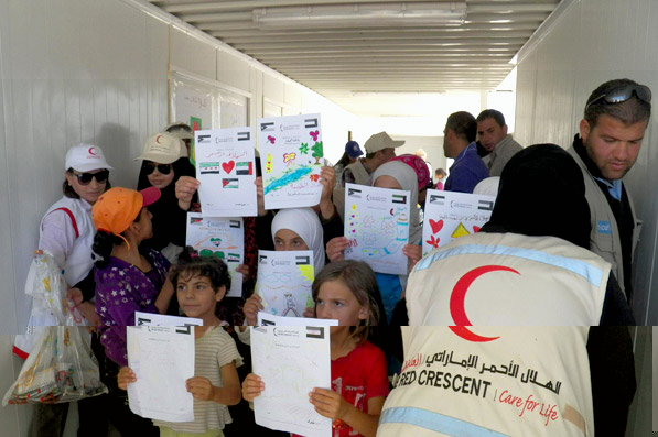 الإمارات تخصص 60 مليون درهم لصالح اللاجئين السوريين