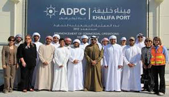 المرحلة الأولى لتطوير ميناء خليفة تسلم في الربع الأول من 2015  