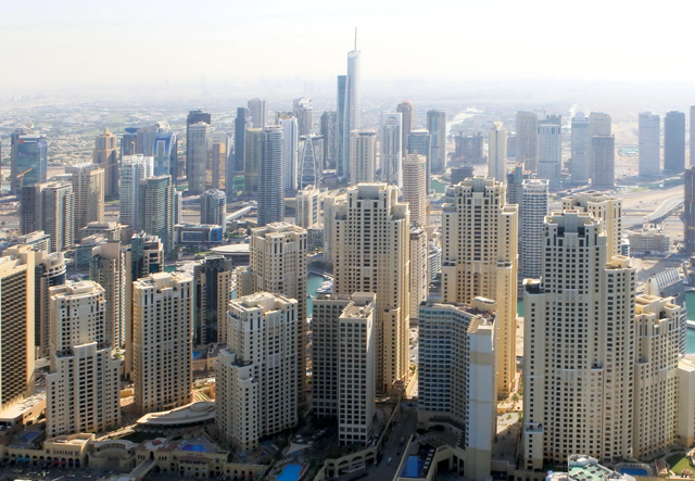 أسعار المساكن تنخفض بنسبة 10 % في دبي 