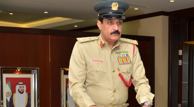 قائد شرطة دبي يناقش ملف "الإرهاب" في مصر
