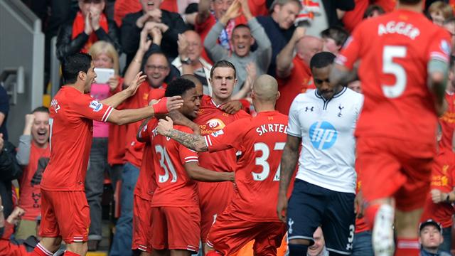 ليفربول يفوز على  توتنهام في الدوري الإنجليزي