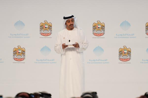 عبدالله بن زايد خلال القمة الحكومية: الإمارات أكبر الداعمين لمصر