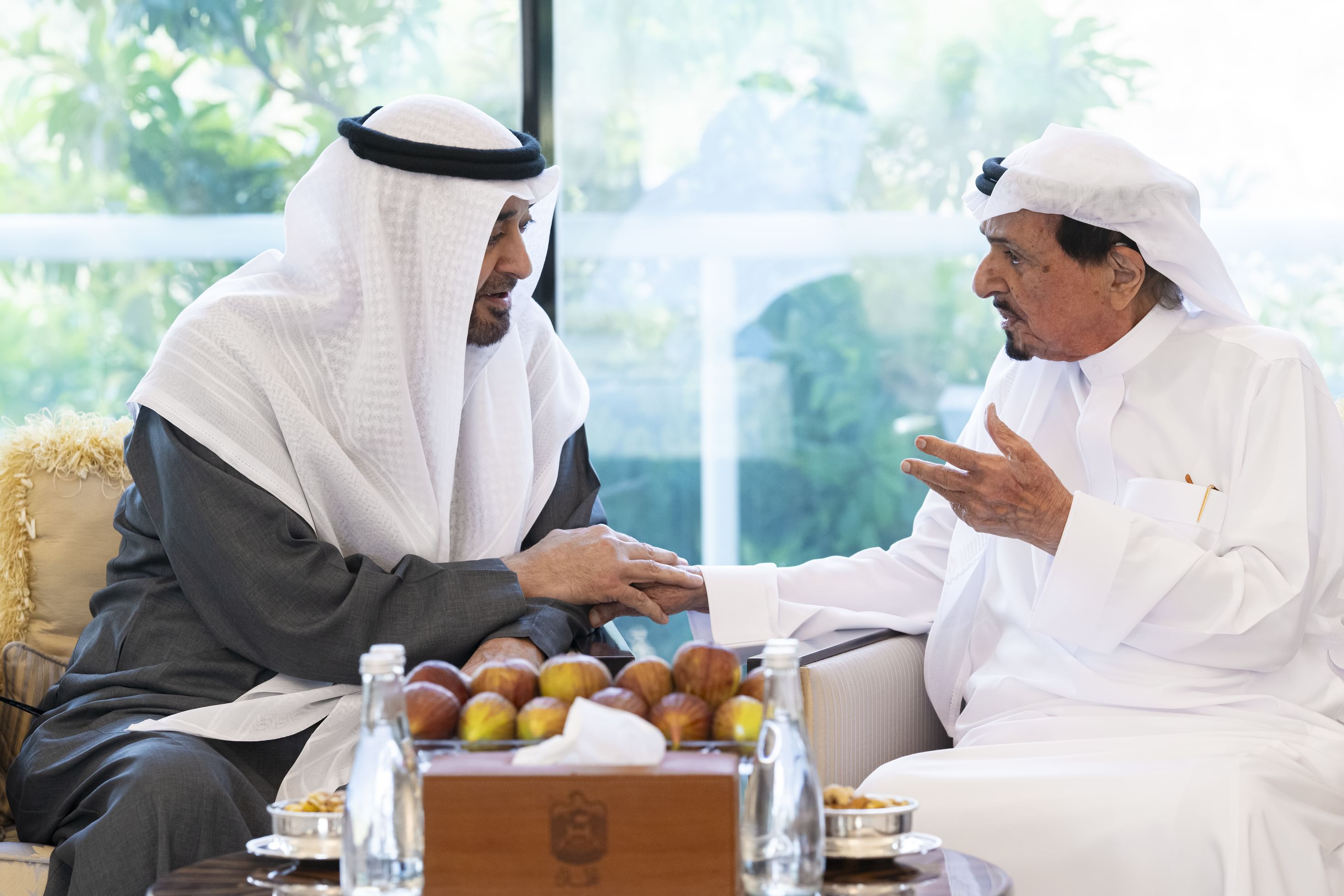 رئيس الدولة يزور حاكم عجمان ويؤكدان: تمكين المواطن أولوية وطنية