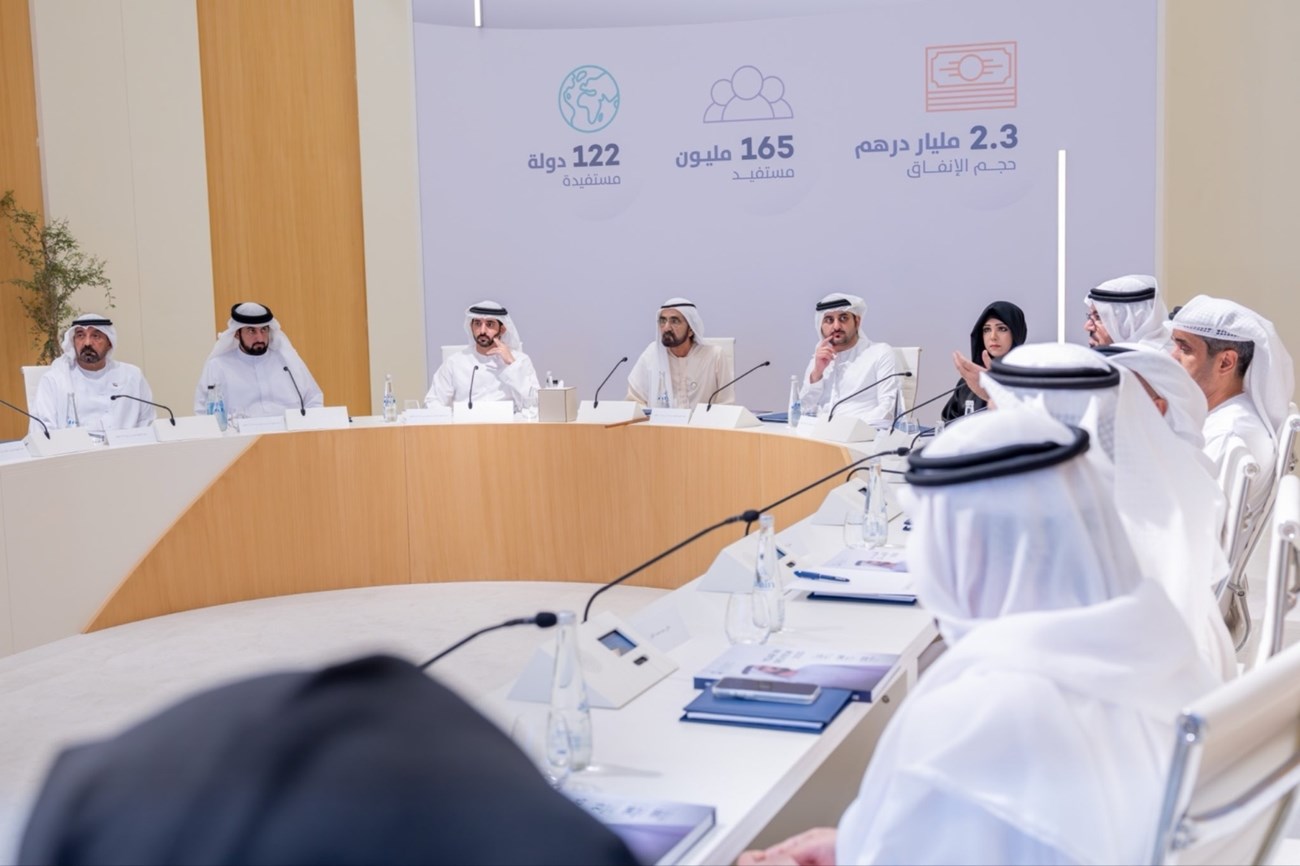 2.3 مليار درهم إنفاق "مبادرات محمد بن راشد العالمية" و165 مليون مستفيد في 2025
